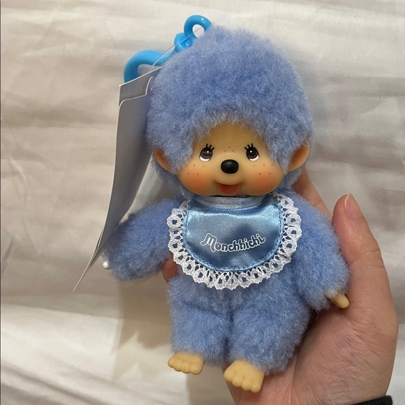 NWT Monchhichi Beanie Plusie Keychain - Picture 3 of 3